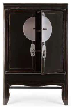 Discount Bizzotto ARMADIO IN LEGNO NERO - JINAN