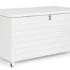 New Bizzotto BAULE PORTA CUSCINI SMALL CON RUOTE BIANCO YK11 - ATLANTIC