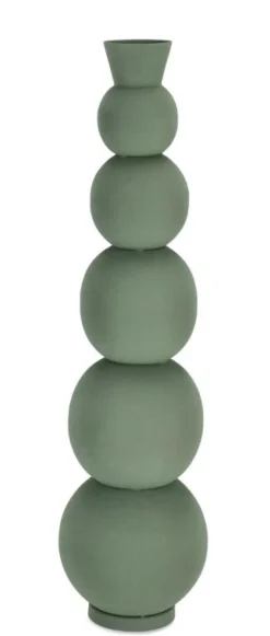 Best Bizzotto BOTTIGLIA DECORATIVA RIDHI VERDE H76