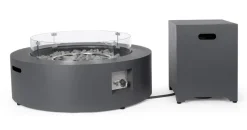 Hot Bizzotto CAMINO A GAS WOLKE GRIGIO SCURO D104