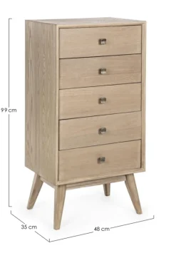 Sale Bizzotto CASSETTIERA IN LEGNO - ALANNIS