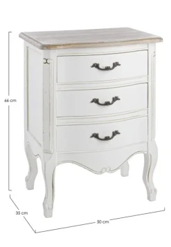 Clearance Bizzotto CASSETTIERA IN LEGNO - JUSTINE