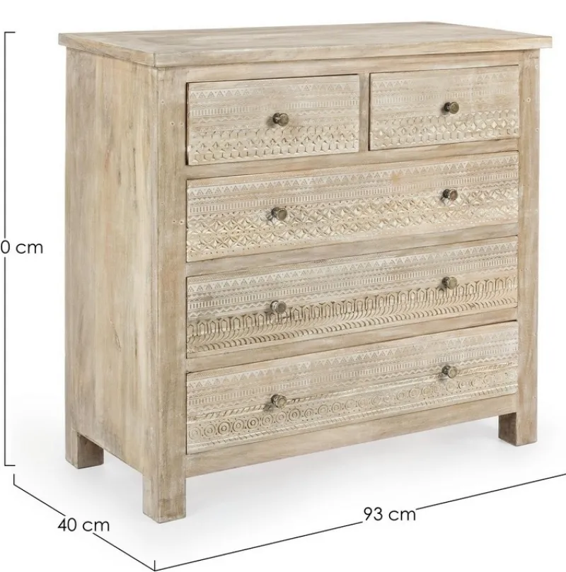 Best Bizzotto CASSETTIERA IN LEGNO - MAYRA