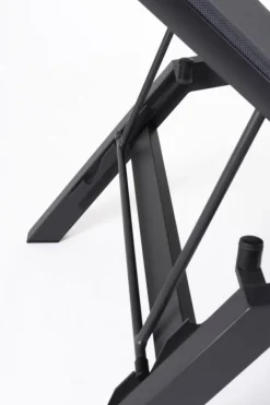 Bizzotto CHAISE LONGUE IN ALLUMINIO ANTRACITE JX55 - KRION