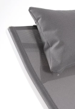 New Bizzotto CHAISE LONGUE IN ALLUMINIO BIANCO JX11 - KRION