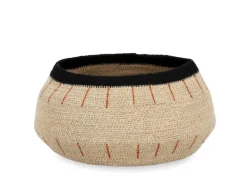 Clearance Bizzotto CIOTOLA DECORATIVA HUE NATURALE NERO D20