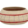 Outlet Bizzotto CIOTOLA DECORATIVA NINH NAT BLU ROSS D20