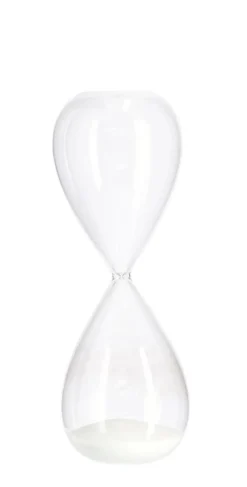 Bizzotto CLESSIDRA KRONOS TRASPARENTE-BIANCO H29