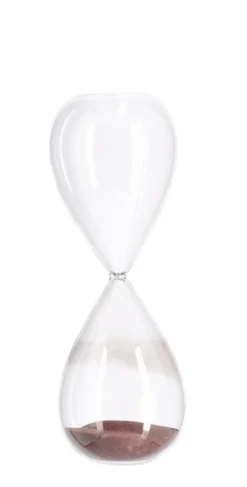 Outlet Bizzotto CLESSIDRA KRONOS TRASPARENTE-MARRONE H29