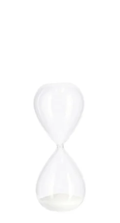 Sale Bizzotto CLESSIDRA KRONOS TRASPARENT-BIANCO H20,3