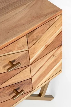 Clearance Bizzotto COMODINO IN LEGNO - RAIDA