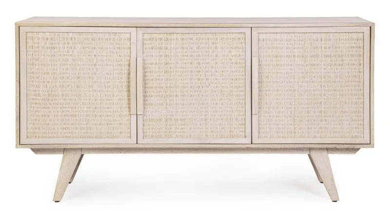 Clearance Bizzotto CREDENZA 3 ANTE IN LEGNO - SAHANA