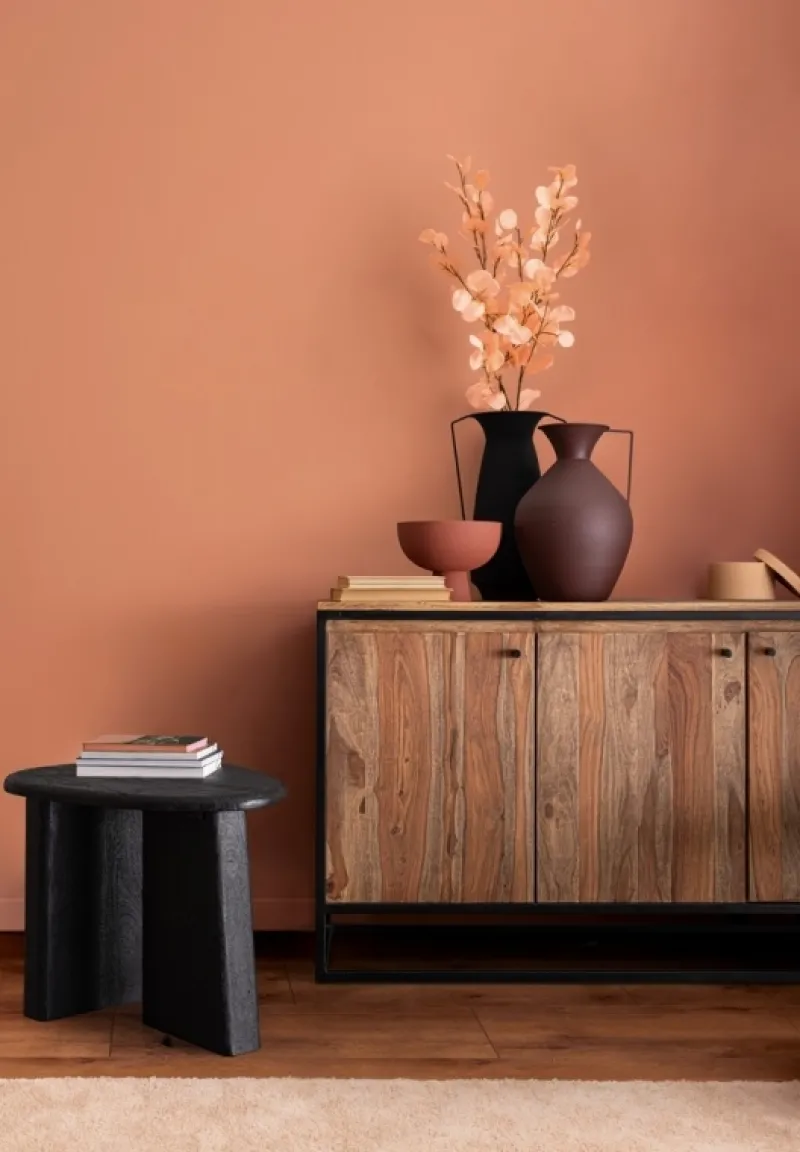 Outlet Bizzotto CREDENZA 3 ANTE IN LEGNO SHEESHAM - NARTAN