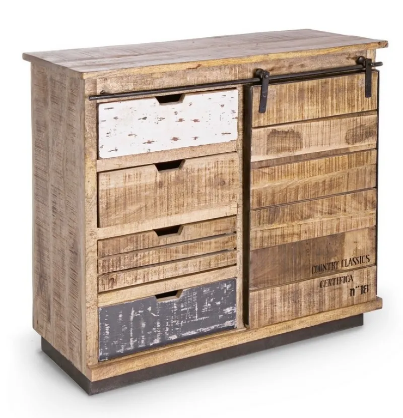 Bizzotto CREDENZA IN LEGNO 1 ANTA - TUDOR