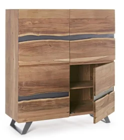 Discount Bizzotto CREDENZA IN LEGNO 2 ANTE - ARON