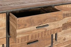Online Bizzotto CREDENZA IN LEGNO 2 ANTE - ELMER