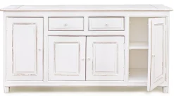 Outlet Bizzotto CREDENZA IN LEGNO 4 ANTE - COLETTE
