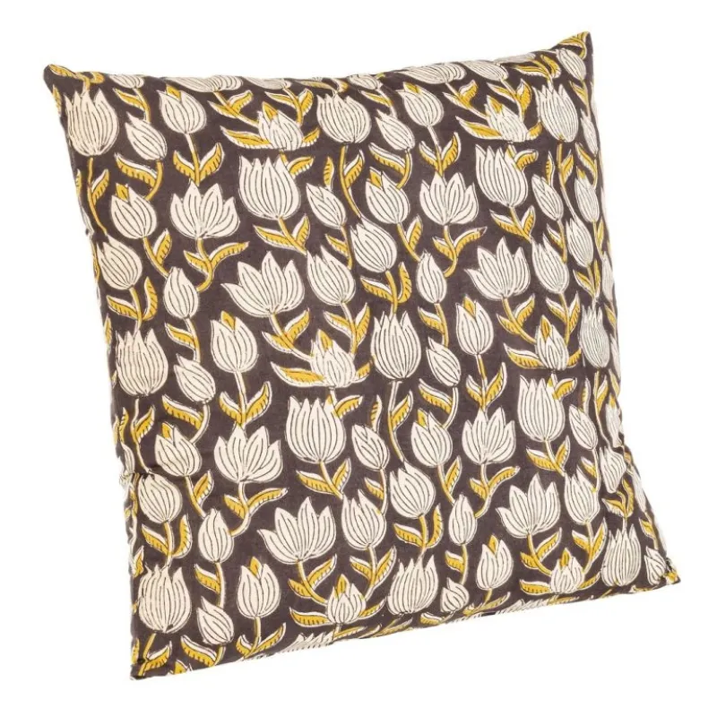 Discount Bizzotto CUSCINO CALAIS NERO C-TULIPANO 45X45