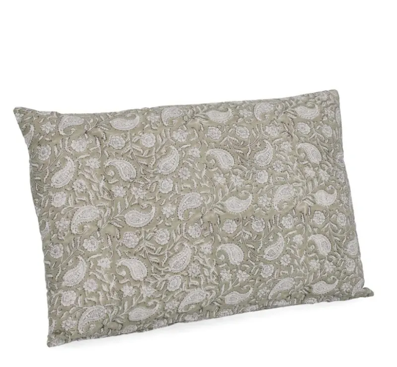 Outlet Bizzotto CUSCINO HELOISE BIANCO-VERDE 40X60