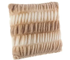 Outlet Bizzotto CUSCINO SHIRRING MARRONE-CREMA 45X45