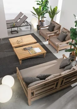 New Bizzotto DAYBED IN TEAK SFODERABILE - BALI FSC