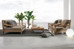 New Bizzotto DAYBED IN TEAK SFODERABILE - BALI FSC