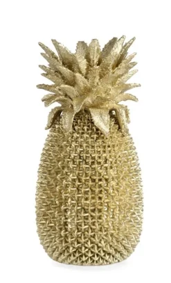 Online Bizzotto DECORAZIONE ANANAS SURABAYA ORO H49,5