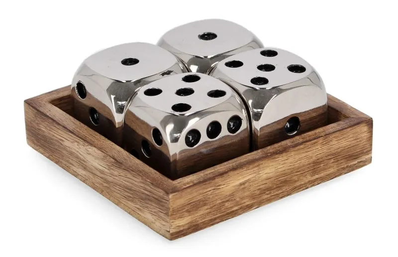 Hot Bizzotto DECORAZIONE DADI FORTUNE ARG 10,5X10,5