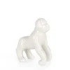 New Bizzotto DECORAZIONE GORILLA MOWGLI BIANCO H14