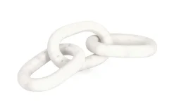 Clearance Bizzotto DECORAZIONE KANDY CATENA 3A MARMO BIANCO