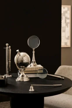 Outlet Bizzotto DECORAZIONE LENTE ADVENTURE ARGENTO H31