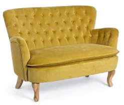 Online Bizzotto DIVANO COLOR SENAPE - ORLINS