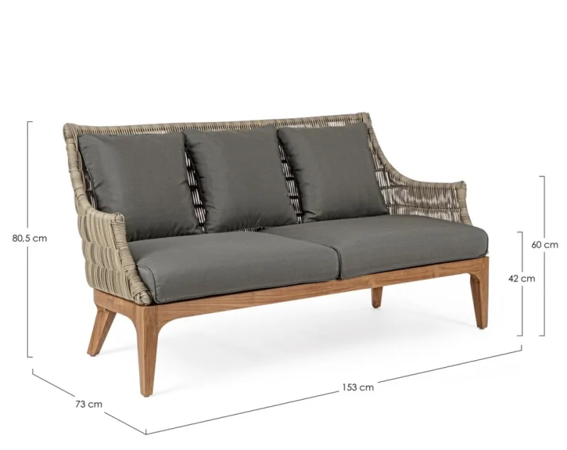 Hot Bizzotto DIVANO CON CUSCINO - KEILANI