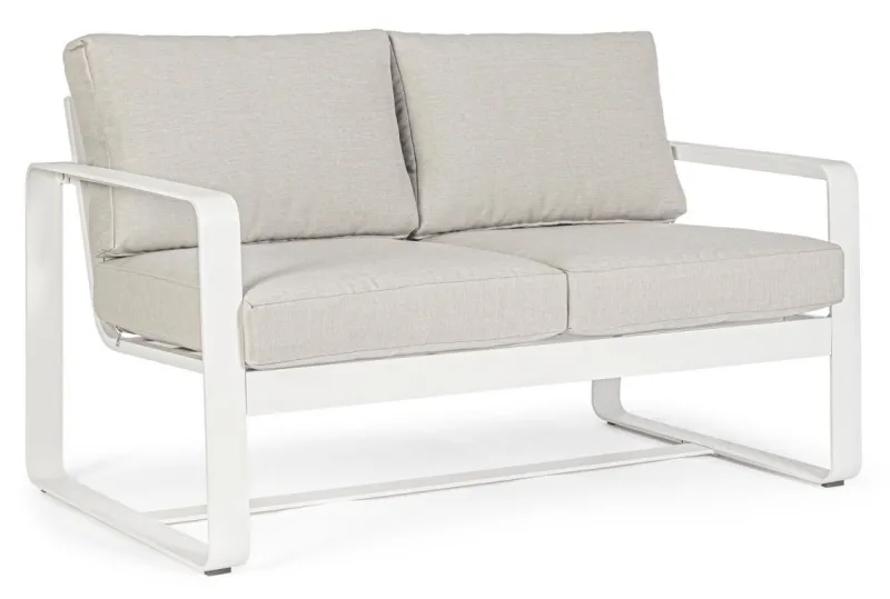 Sale Bizzotto DIVANO IN ALLUMINIO BIANCO YK11 - MERRIGAN