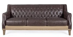 Outlet Bizzotto DIVANO IN ECOPELLE - RAYMOND