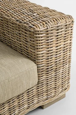 Sale Bizzotto DIVANO IN FIBRE NATURALI 3 POSTI - LEANDRO