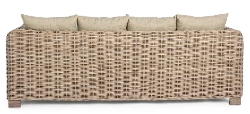 Discount Bizzotto DIVANO IN FIBRE NATURALI 3 POSTI - FORTALEZA