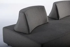 Hot Bizzotto DIVANO IN TESSUTO PER ESTERNO ANTRACITE - PIPER