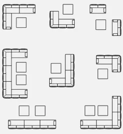 Online Bizzotto DIVANO 2P ANGOLARE C-C GERALD PELICAN