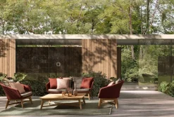 Clearance Bizzotto DIVANO 2P C-C COACHELLA SCARLET