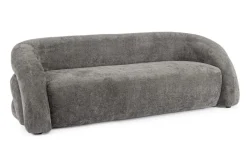 Discount Bizzotto DIVANO 3P CLEMENCE GRIGIO SCURO