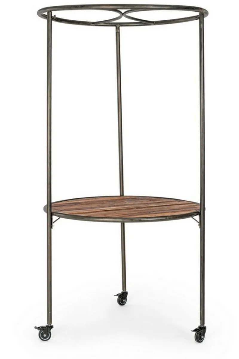 New Bizzotto ESPOSITORE IN LEGNO CON RUOTE