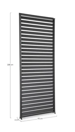 Bizzotto FRANGISOLE LAT PERGOLA OCEAN 93CM ANTR