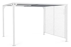 New Bizzotto GAZEBO IN ALLUMINIO 3X3.6 BIANCO LH30 - NOAH