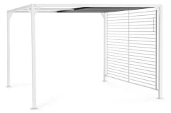 New Bizzotto GAZEBO IN ALLUMINIO 3X3.6 BIANCO LH30 - NOAH