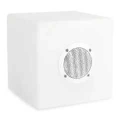 Outlet Bizzotto LAMPADA LED SPEAKER IN PLASTICA 20X20 - CUBO