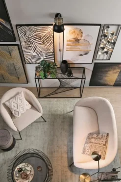 Clearance Bizzotto LAMPADA PARETE BROOKLYN OTTONE-NERO OP