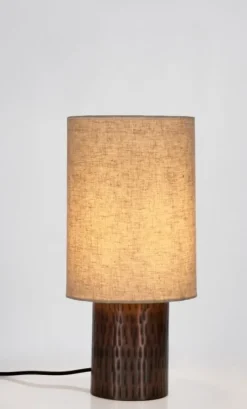 Bizzotto LAMPADA TAV. BIHAR MARRONE H41