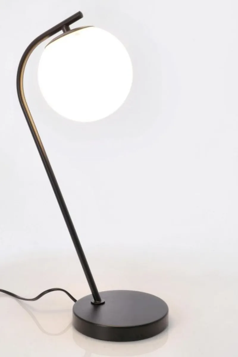 Bizzotto LAMPADA TAV. DELPHINE NERO H51