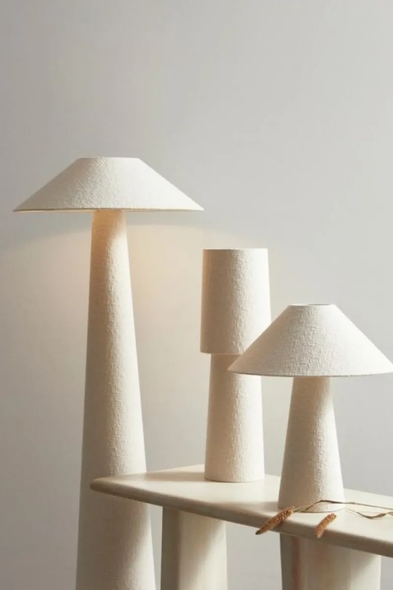 Outlet Bizzotto LAMPADA TAV. LAMKI CREMA H46